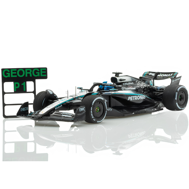 Spark Models F1 Mercedes W16 No.63 Mercedes-AMG PETRONAS F1 Team - Winner Canadian GP 2025 - George Russell 1/43 Scale Model