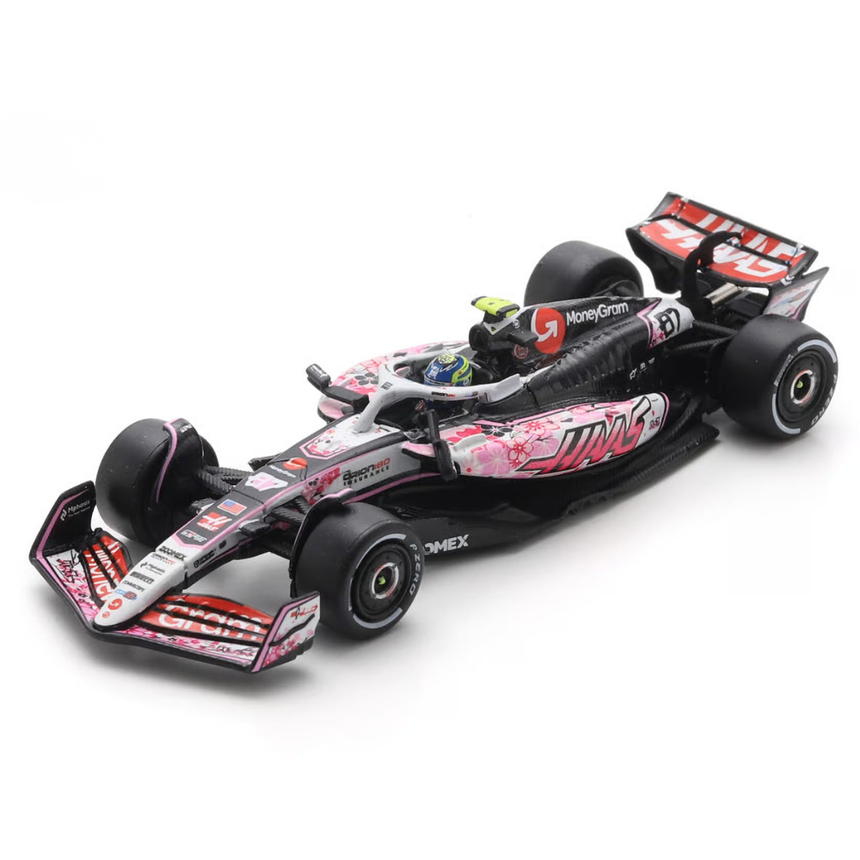 Spark Models F1 Haas F1 VF-25 No.87 MoneyGram Haas F1 Team - Japanese GP 2025 - Oliver Bearman 1/64 Scale Model