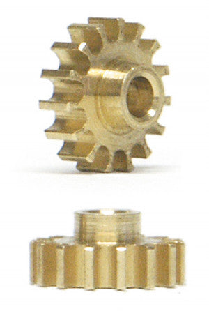 NSR Pinions 15 Extralight No Friction (2) 7.5mm For NSR AW 1/32 Scale