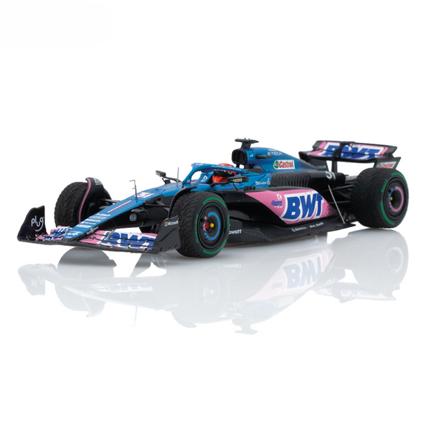 Spark Models F1 Alpine A523 No.31 BWT Alpine F1 Team - Esteban Ocon 1/43 Scale Model