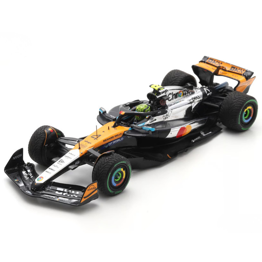 Spark Models F1 McLaren MCL39 No.4 McLaren F1 Team - Winner British GP 2025 - Lando Norris 1/43 Scale Model