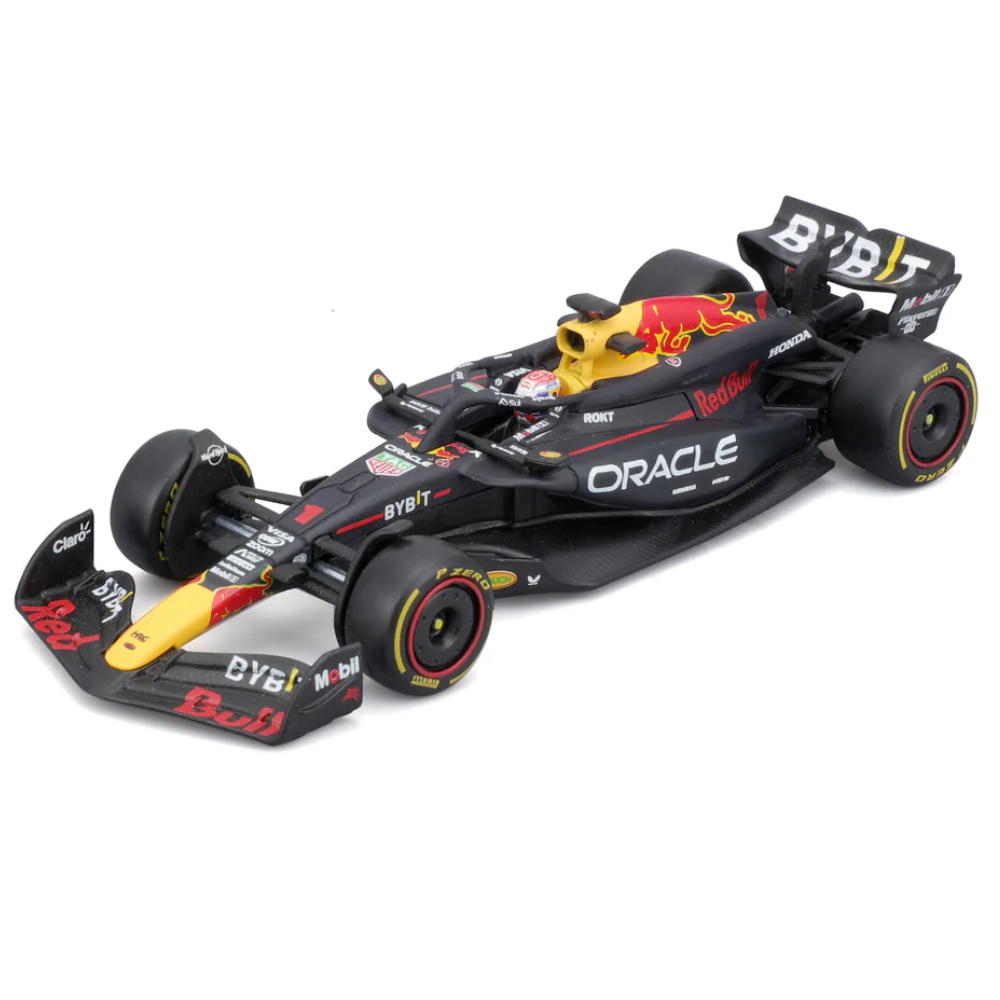 Bburago F1 Red Bull Racing RB20 2024 With Helmet - Max Verstappen 1/43 Scale Model