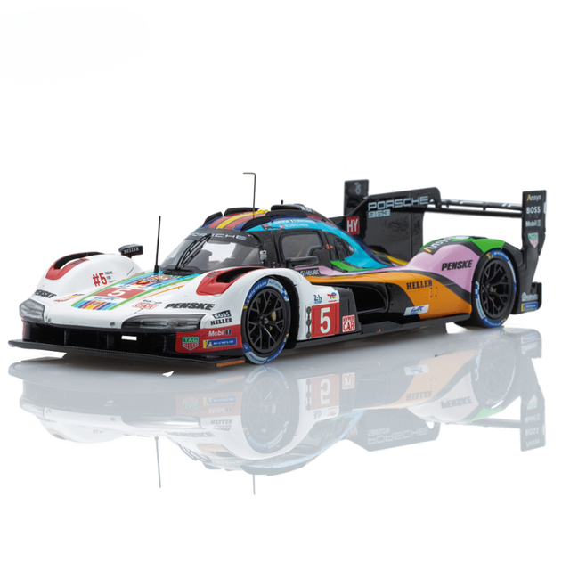 Spark Models Porsche 963 No.5 Porsche Penske Motorsport - Le Mans 24H 2023 - D. Cameron - M. Christensen - F. Makowiecki 1/43 Scale Model