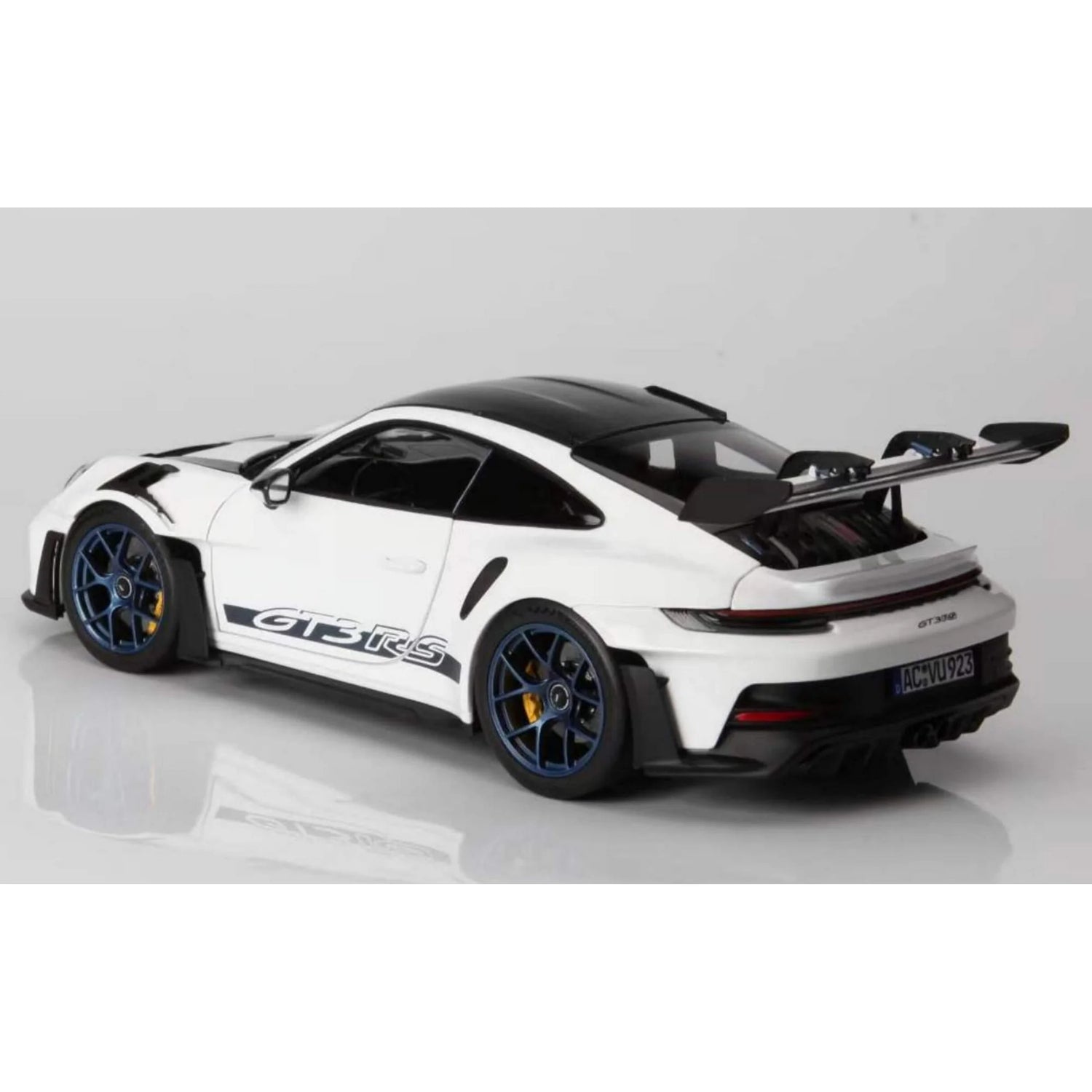 Norev Porsche 911 GT3 RS Weissach Pack White 1/18 Scale Model