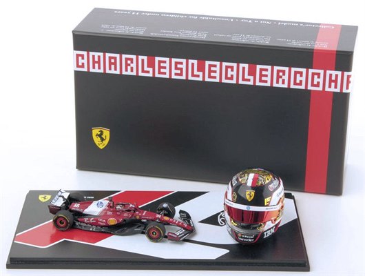 LookSmart F1 Charles Leclerc Abu Dhabi GP 2025 1/43 Set - view 3