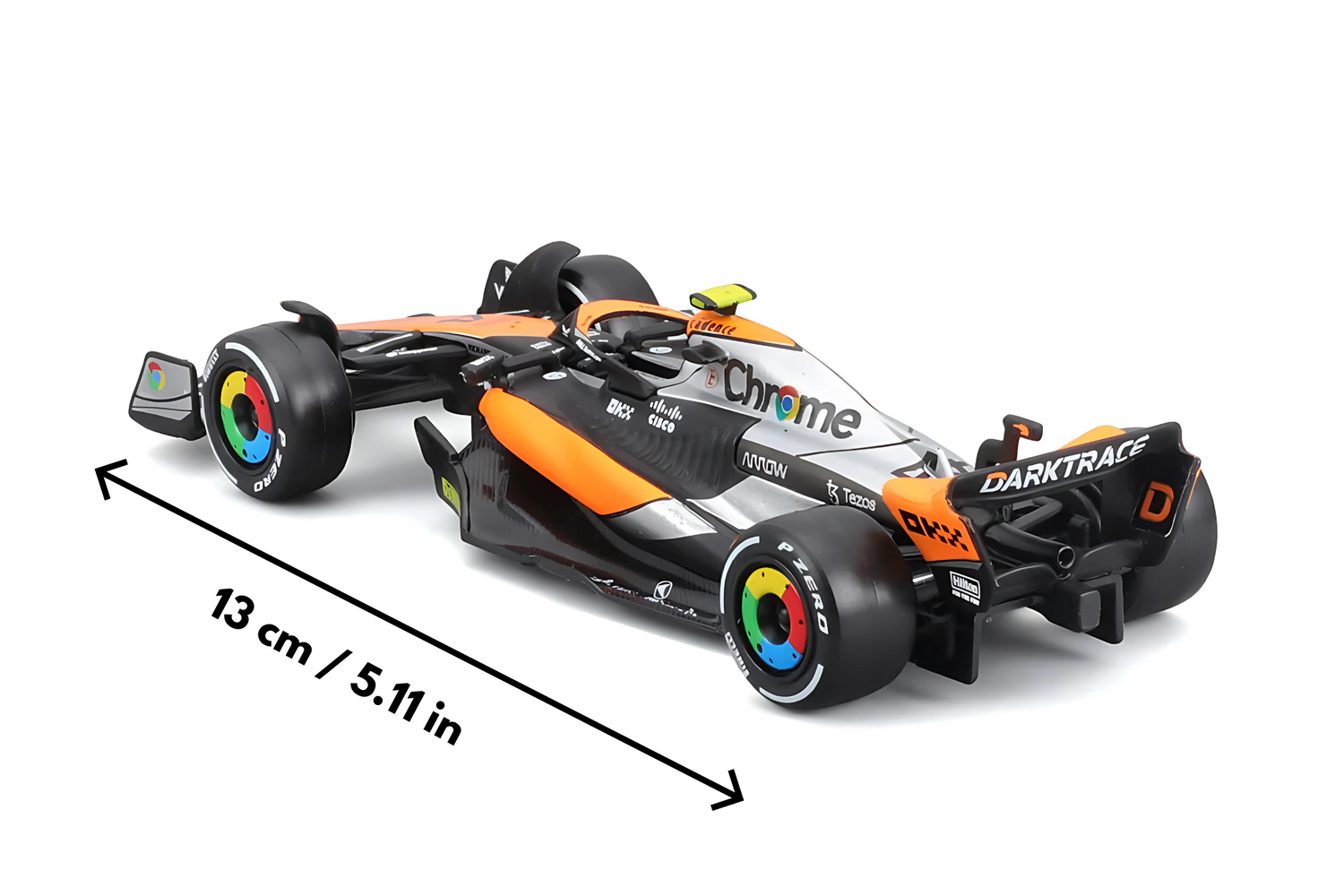 Bburago F1 McLaren F1 Team MCL60 2023 No.4 - Lando Norris 1/43 Scale Model