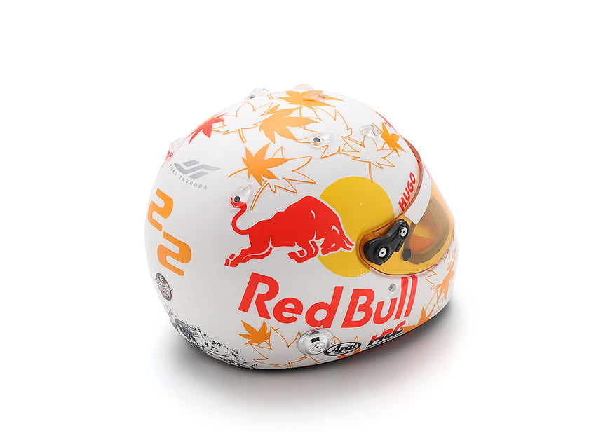 Spark Models F1 Oracle Red Bull Racing Formula One Team - Yuki Tsunoda - 2025 Mini Replica Helmet Model 1/5 Scale