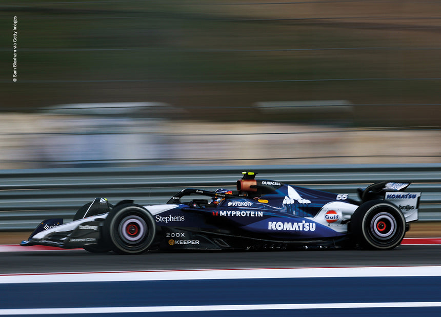 Spark Models F1 Williams FW47 No.55 Williams Racing - 3rd Sprint Race USA GP 2025 - Carlos Sainz 1/43 Scale Model