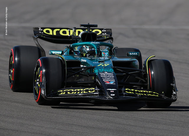 Spark Models F1 Aston Martin F1 AMR25 No.18 Aston Martin Aramco F1 Team - US GP 2025 - Lance Stroll 1/43 Scale Model
