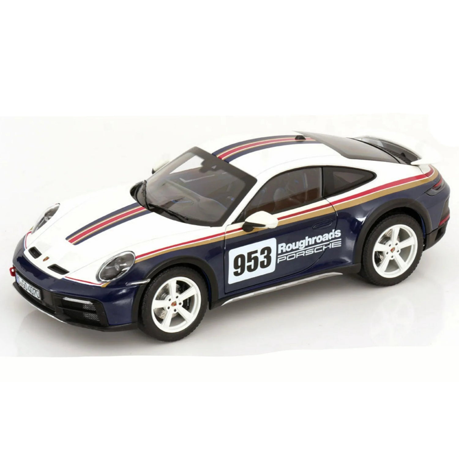 Norev Porsche 911 Dakar Roughroads 2023 1/18 Scale Model