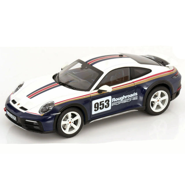 Norev Porsche 911 Dakar Roughroads 2023 1/18 Scale Model