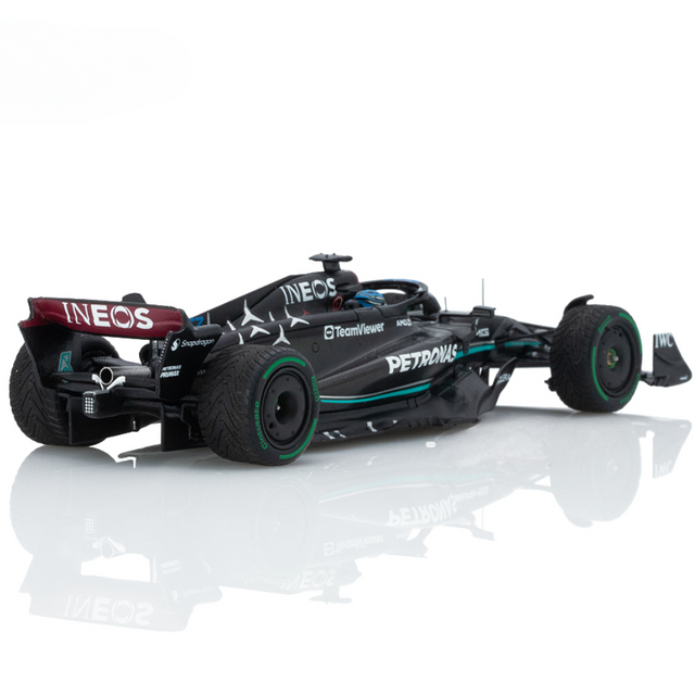 Spark Models F1 Mercedes F1 Team - AMG Petronas F1 W14 E Performance No.63 Mercedes-AMG Petronas Formula One Team 5th Monaco GP 2023 - George Russell 1/43 Scale Model