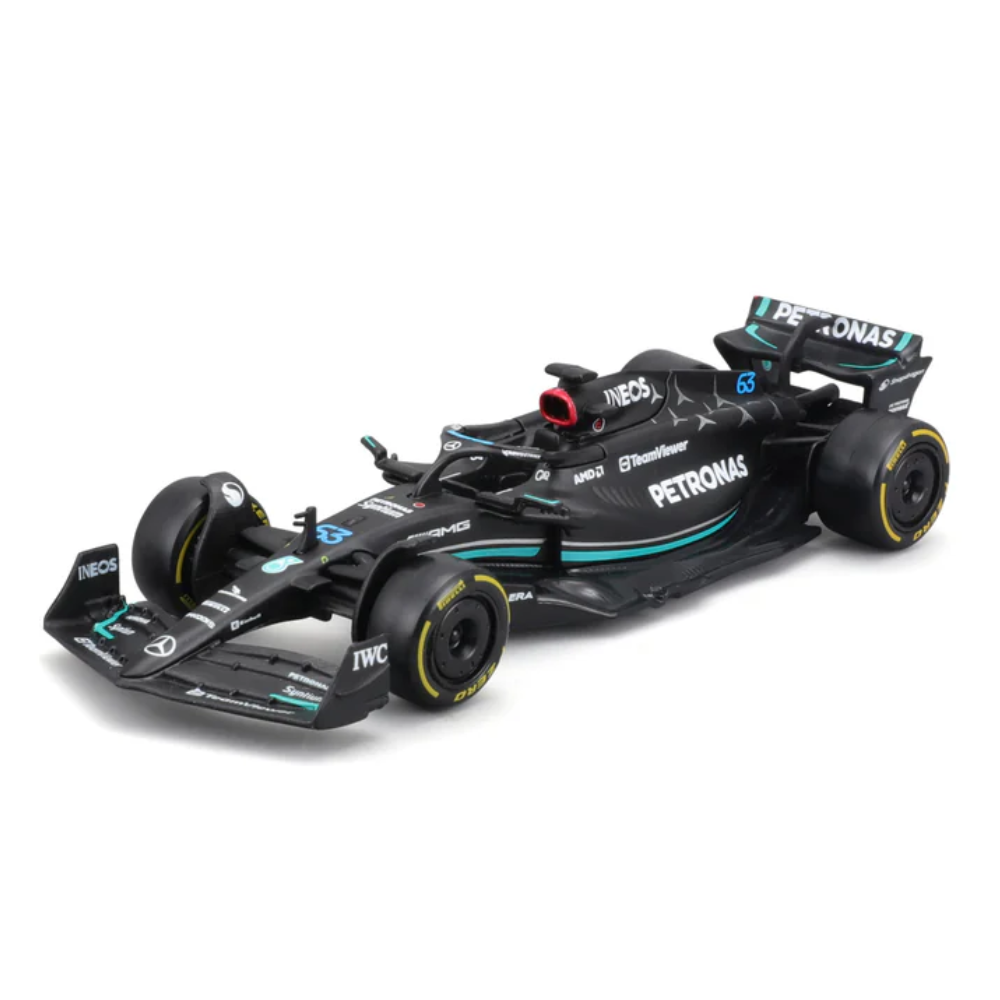 Bburago F1 Mercedes-AMG PETRONAS W14 2023 - George Russell 1/43 Scale Model