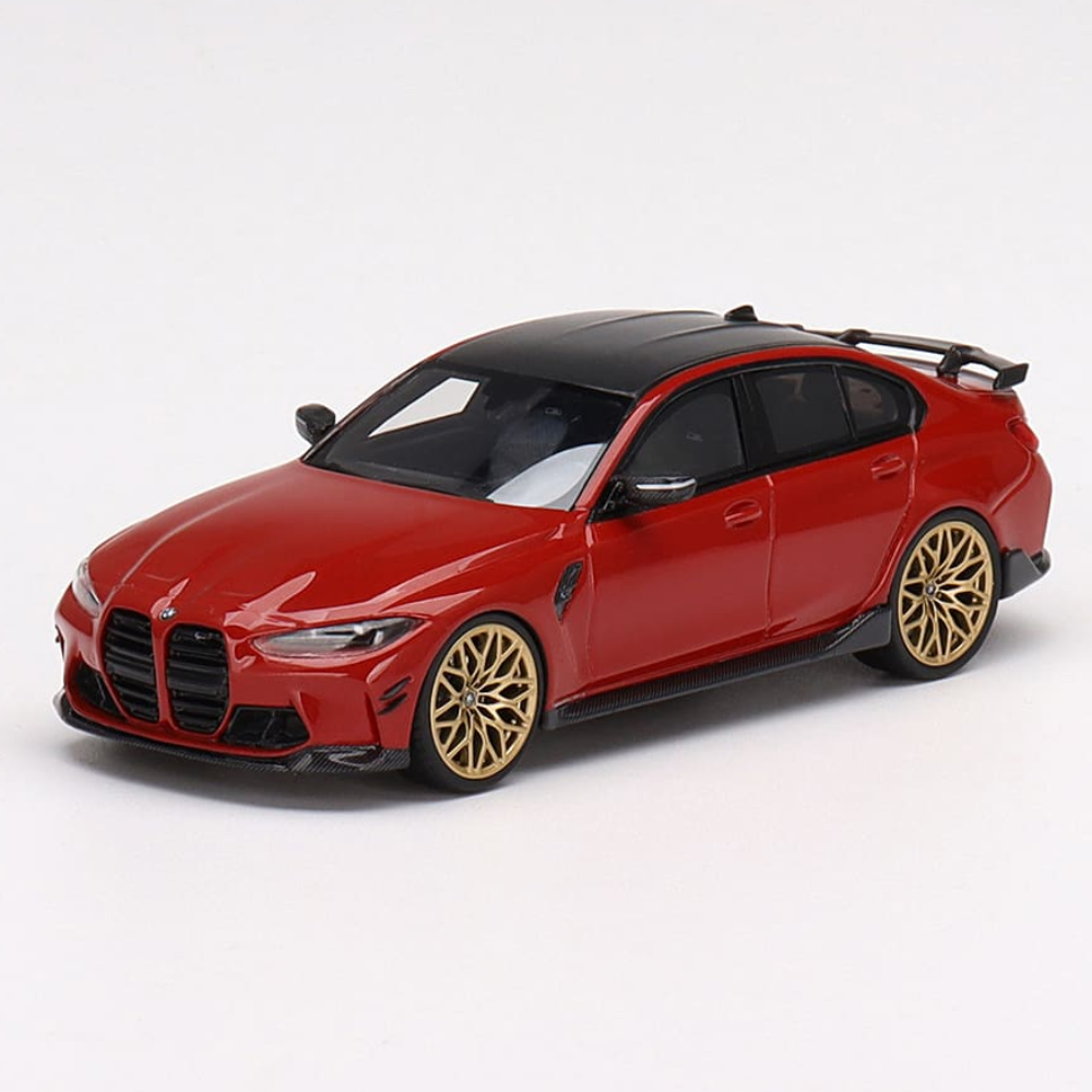 TSM BMW M3 M-Performance (G80) Toronto Red Metallic 1/43 Scale Model