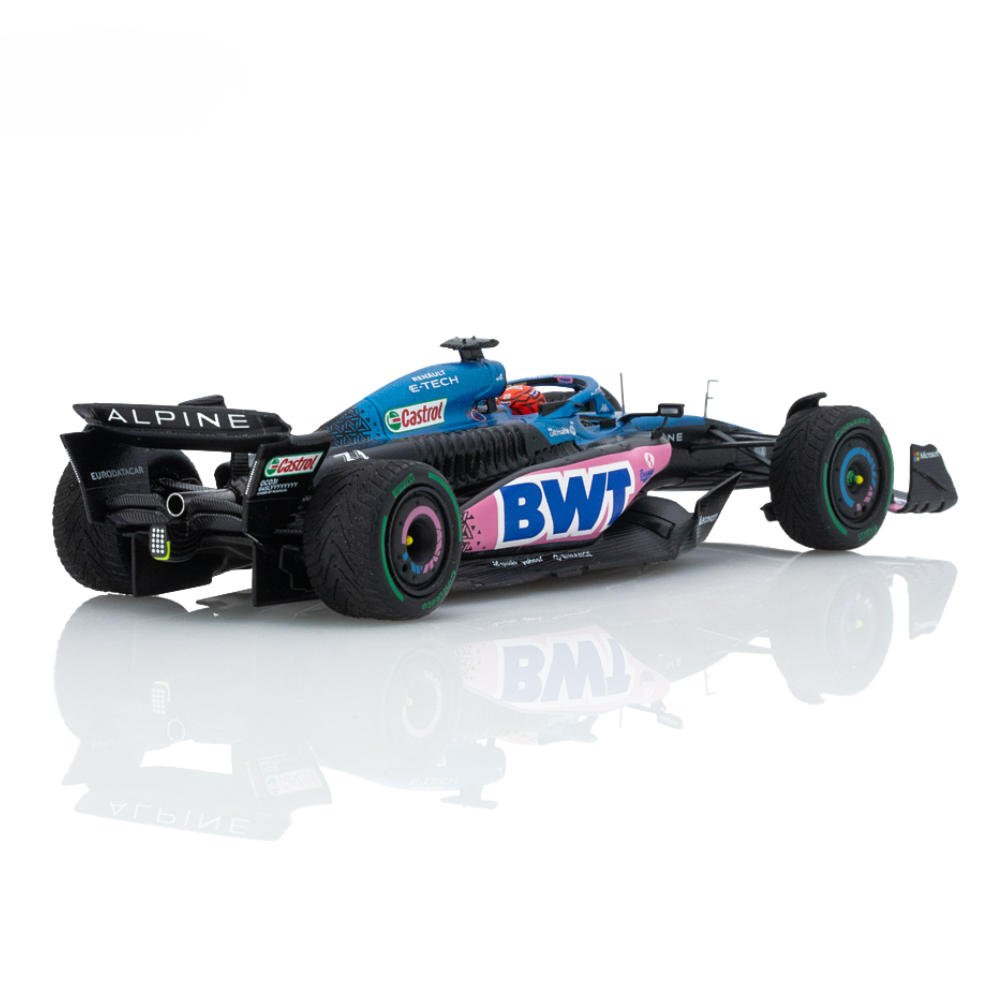 Spark Models F1 Alpine A523 No.31 BWT Alpine F1 Team - Esteban Ocon 1/43 Scale Model