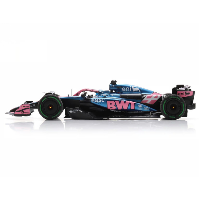 Spark Models F1 Alpine A525 No.10 BWT Alpine F1 Team - 6th British GP 2025 - Pierre Gasly 1/43 Scale Model