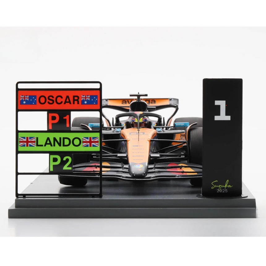 Spark Models F1 McLaren F1 No.81 McLaren Formula 1 Team - Winner Chinese GP 2025 - Oscar Piastri 1/18 Scale