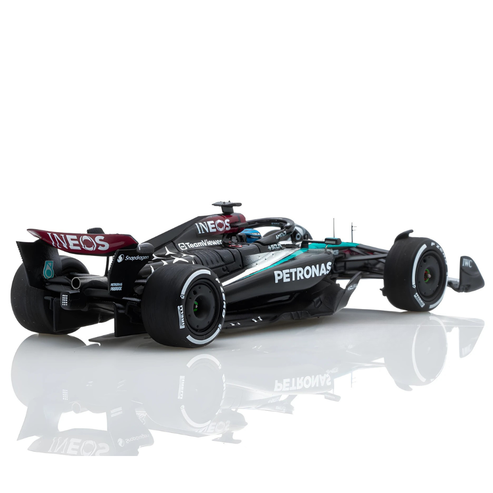 Spark Models F1 Mercedes F1 Team - AMG Petronas F1 Team No.63 W15 E Performance - Bahrain GP 2024 - George Russell 1/43 Scale Model