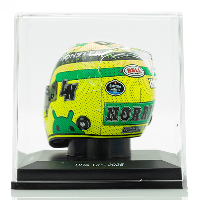 Spark Models F1 McLaren F 1 Team - Lando Norris - US GP 2025 1/5 Scale Mini Replica Helmet