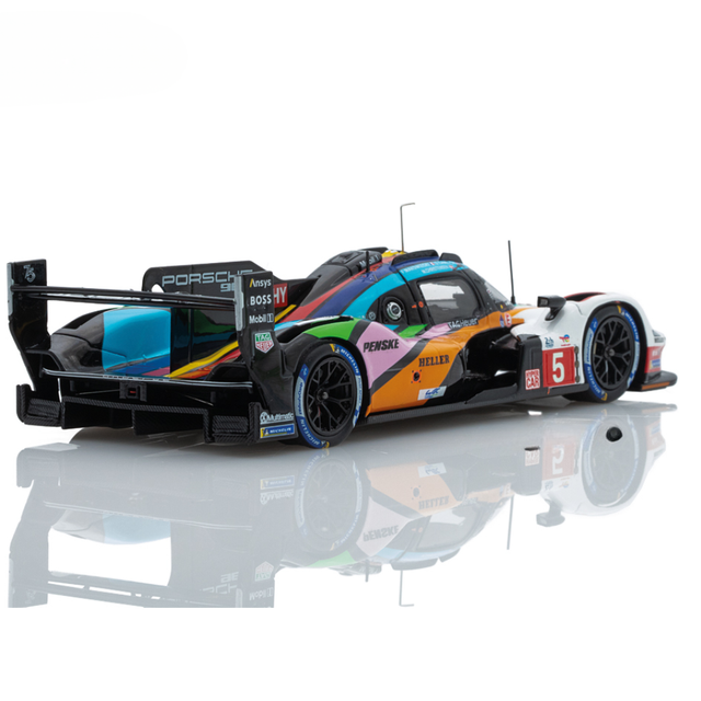 Spark Models Porsche 963 No.5 Porsche Penske Motorsport - Le Mans 24H 2023 - D. Cameron - M. Christensen - F. Makowiecki 1/43 Scale Model