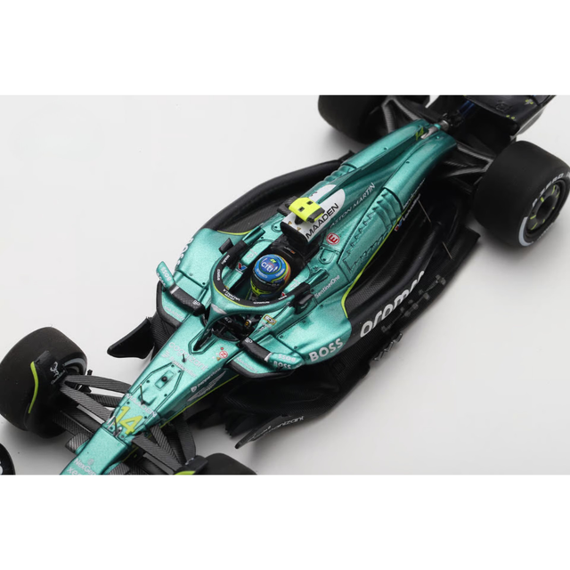 Spark Models F1 Aston Martin F1 No.14 Aston Martin Aramco Formula One Team - Japanese GP 2025 - Fernando Alonso 1/43 Scale Model