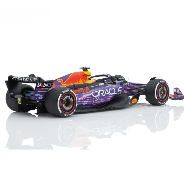 Spark Models F1 Oracle Red Bull Racing RB19 No.1 Oracle Red Bull Racing Winner Las Vegas GP 2023 Max Verstappen 1/18 18S972