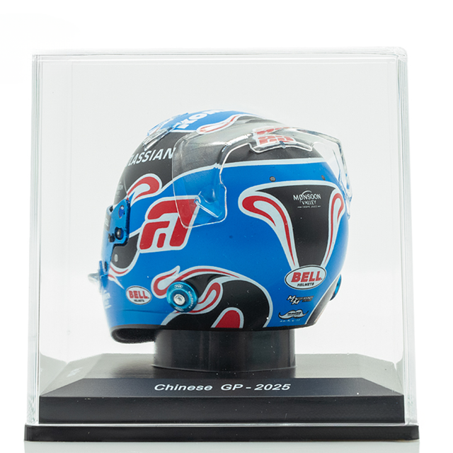 Spark Models F1 Williams Racing - Alexander Albon - Chinese GP 2025 1/5 Scale Mini Replica Helmet