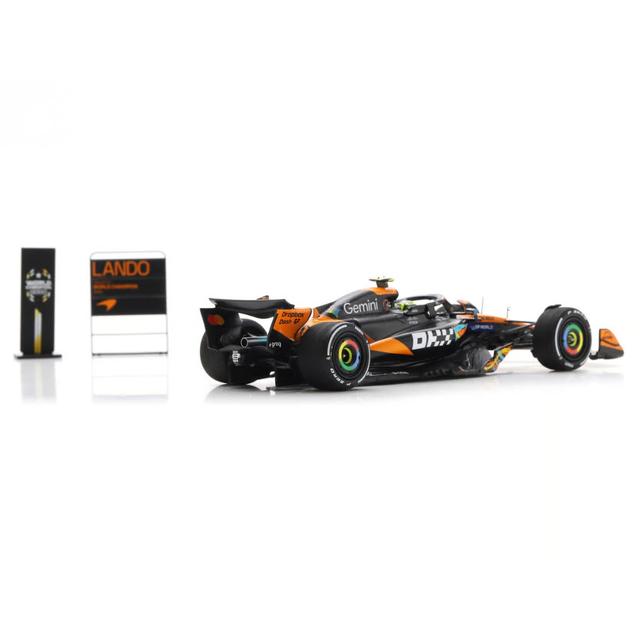 Spark Models McLaren MCL39 No.4 3rd Abu Dhabi GP 2025 - Lando Norris - F1 Drivers' World Champion 2025 1/43 Scale Model