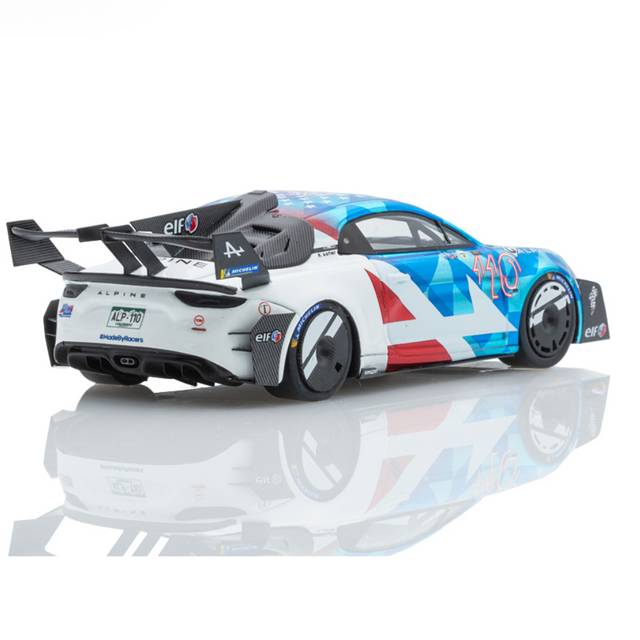 Spark Models Alpine A110 GT4 Evo No.110 3rd Pikes Peak 2023 - Raphael Astier 1/43 Scale Model