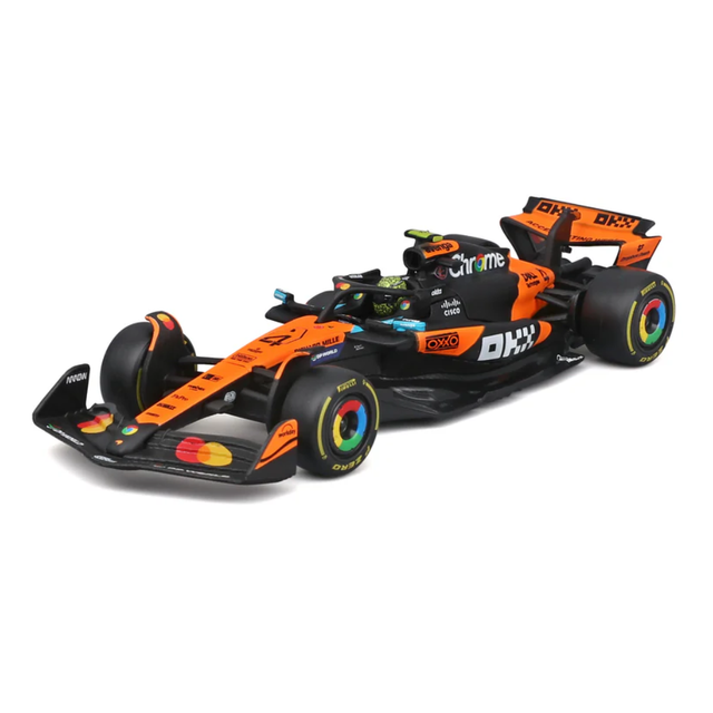 Bburago F1 McLaren F1 Team MCL39 2025 Lando Norris With Helmet 1/43 Scale Model