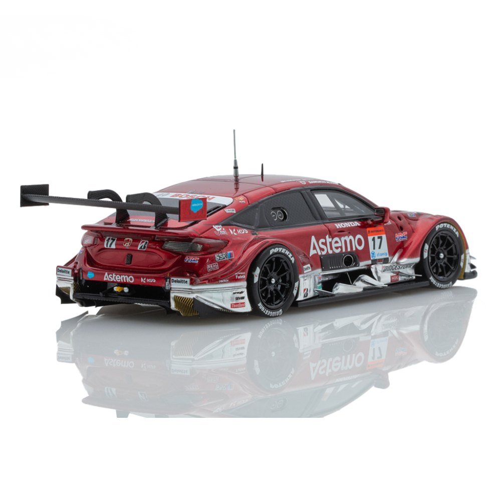 Spark Models Astemo Civic Type R-GT No.17 Astemo Real Racing GT500 SUPER GT 2024 - K. Tsukakoshi - K. Ohta 1/43 Scale Model