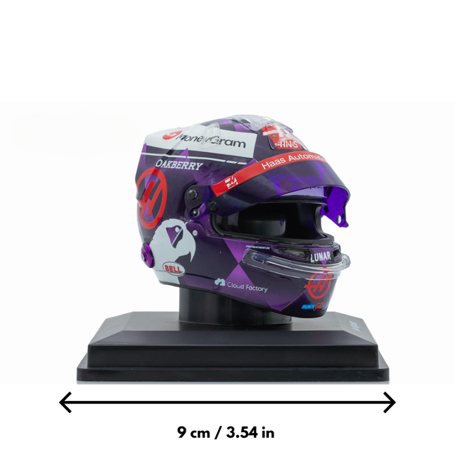 Spark Models F1 Haas F1 Team - Kevin Magnussen - Monaco GP 2024 Mini Replica Helmet 1/5 Scale