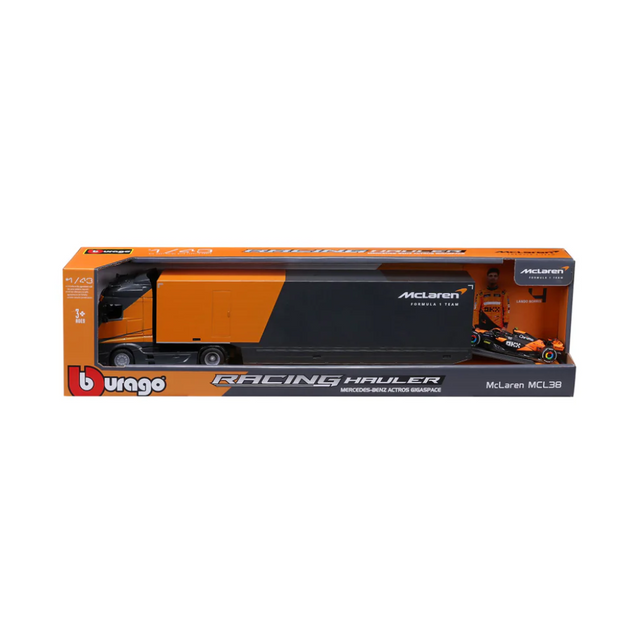 Bburago F1 McLaren F1 Racing Transporter MCL38 2024 - Lando Norris 1/43 Scale