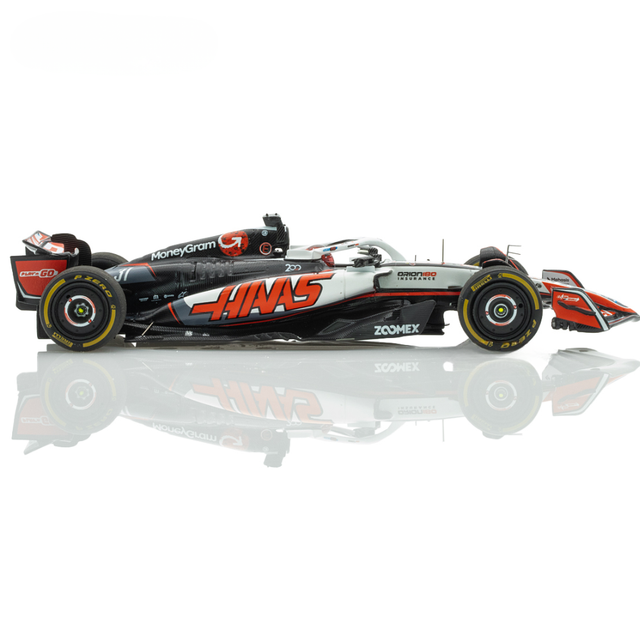 Spark Models F1 Haas VF-25 No.31 M1yGram Haas F1 Team - Canadian GP 2025 - 200th GP - Esteban Ocon 1/43 Scale