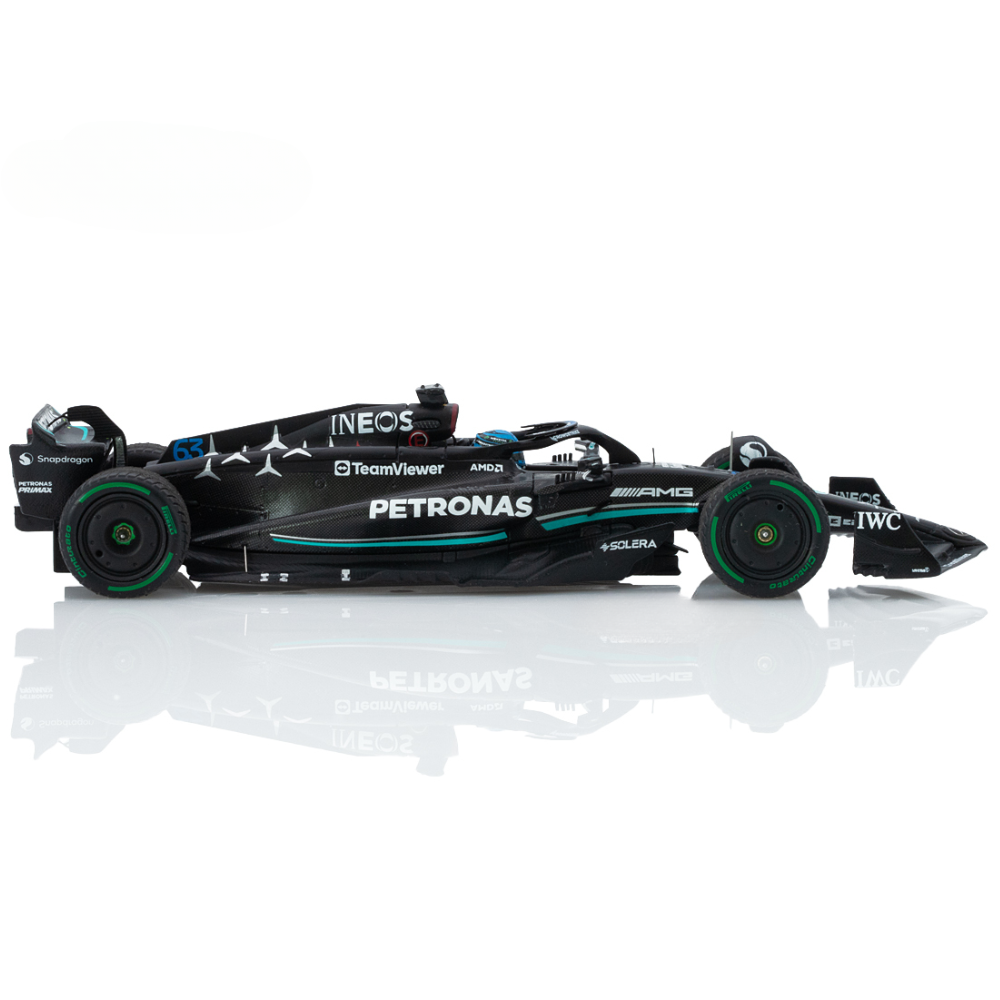 Spark Models F1 Mercedes F1 Team - AMG Petronas F1 W14 E Performance No.63 Mercedes-AMG Petronas Formula One Team 5th Monaco GP 2023 - George Russell 1/43 Scale Model