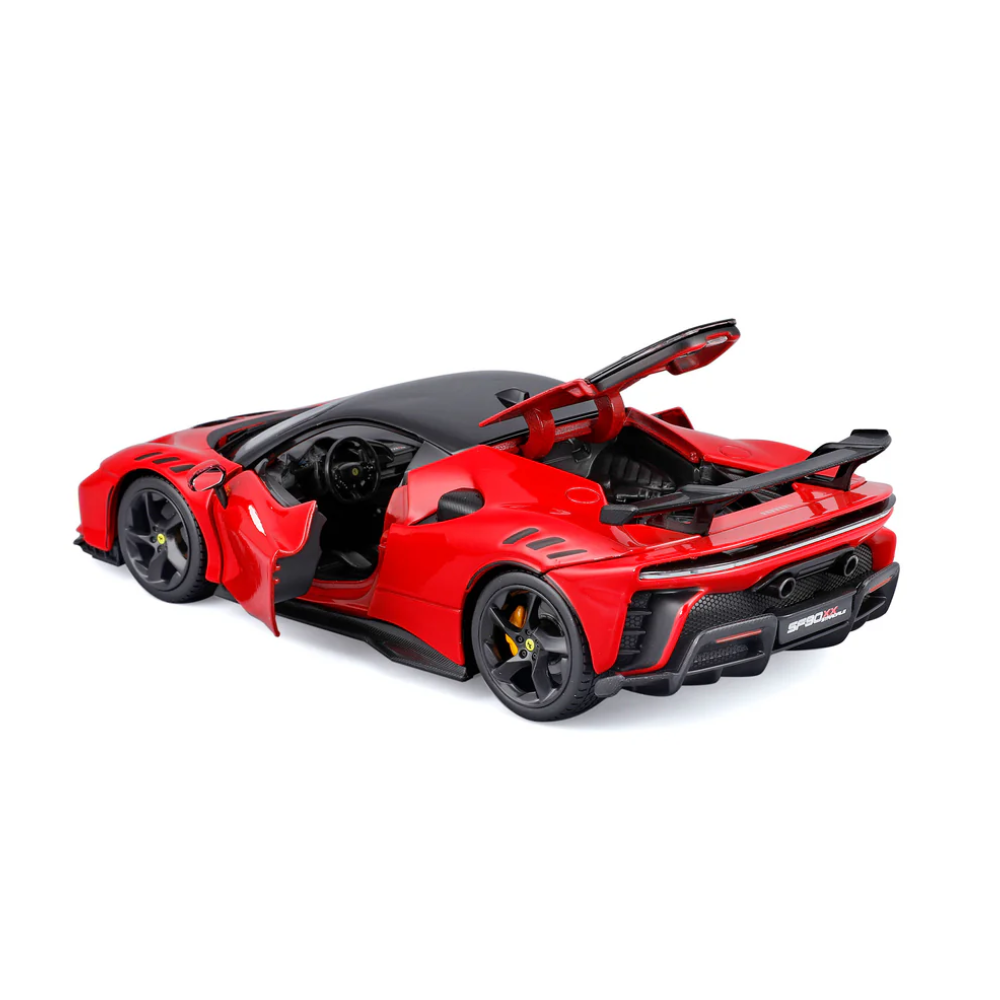 Bburago Ferrari Race And Play SF90 Stradale Aessetto Fiorano 1/24 Scale Model