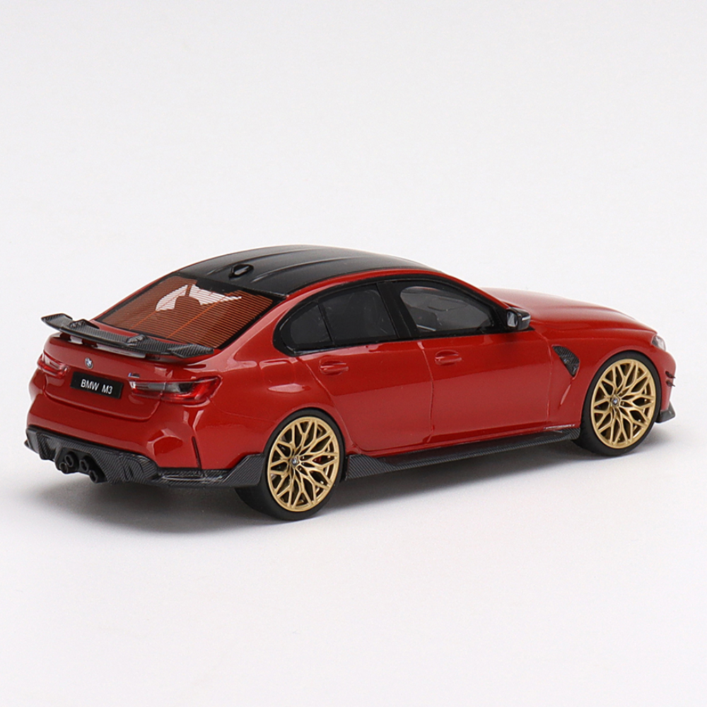 TSM BMW M3 M-Performance (G80) Toronto Red Metallic 1/43 Scale Model