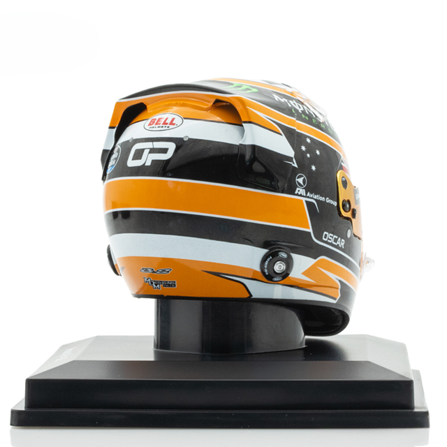 Spark Models F1 McLaren Formula 1 Team - Oscar Piastri - Monaco GP 2025 Mini Replica Helmet 1/5 Scale