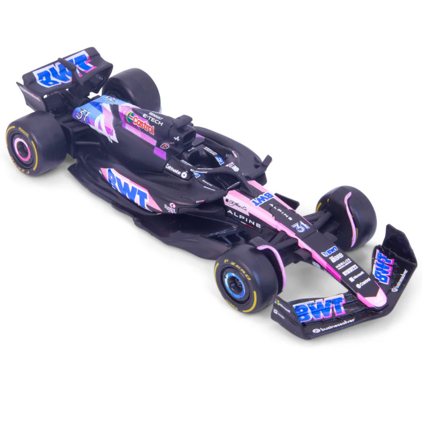 Bburago F1 BWT Alpine F1 Team A524 2024 - Esteban Ocon 1/43 Scale