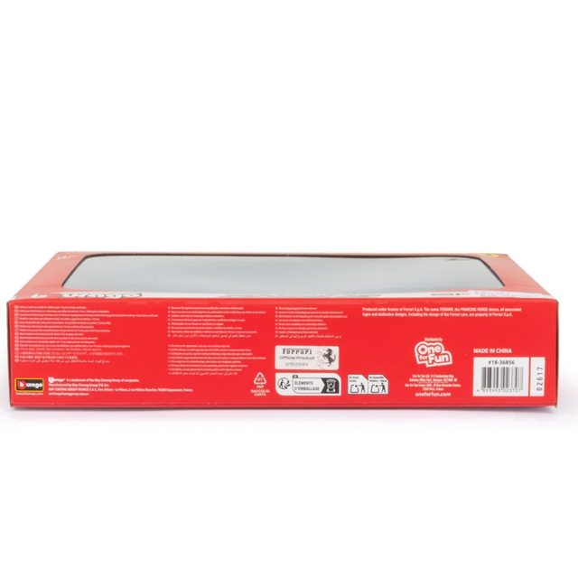 Bburago F1 Ferrari F1 Team SF-25 2025 Lewis Hamilton & Charles Leclerc Team Two (2) Pack 1/43 Scale Model