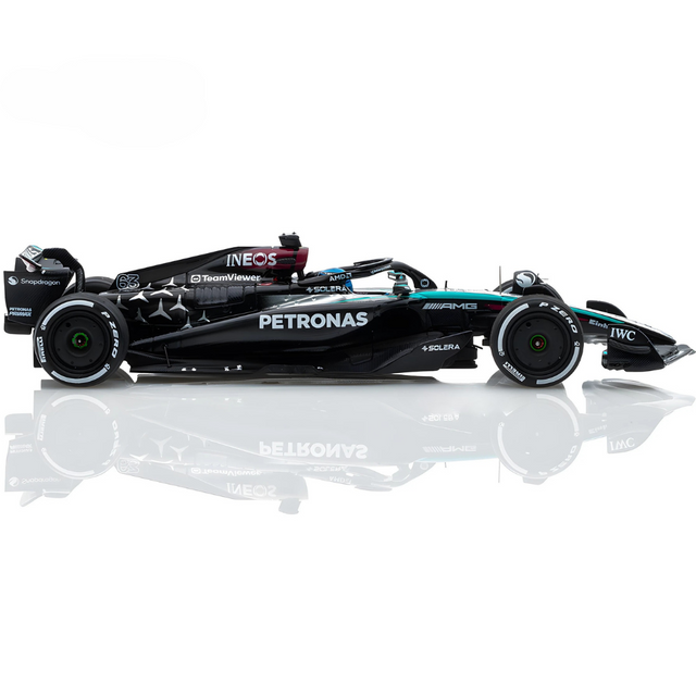 Spark Models F1 Mercedes F1 Team - AMG Petronas F1 Team No.63 W15 E Performance - Bahrain GP 2024 - George Russell 1/43 Scale Model