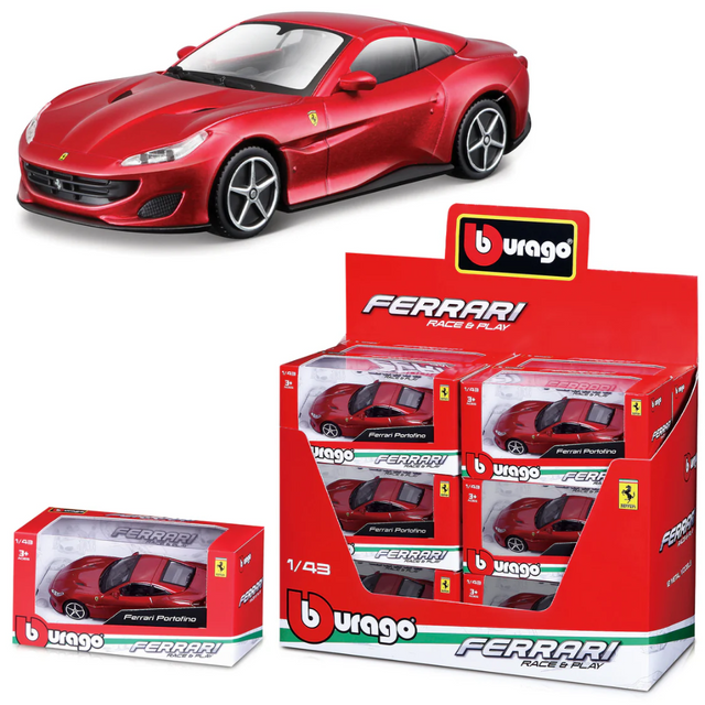 Bburago Ferrari Race And Play Portofino 1/43 Scale Model