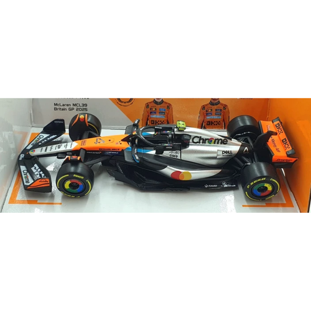 Bburago F1 McLaren F1 Team MCL39 - British GP Lando Norris 1/43 Scale Model