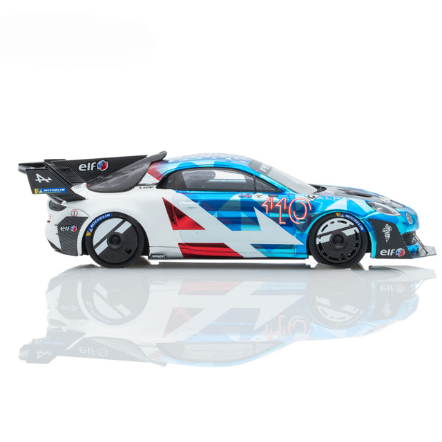 Spark Models Alpine A110 GT4 Evo No.110 3rd Pikes Peak 2023 - Raphael Astier 1/43 Scale Model