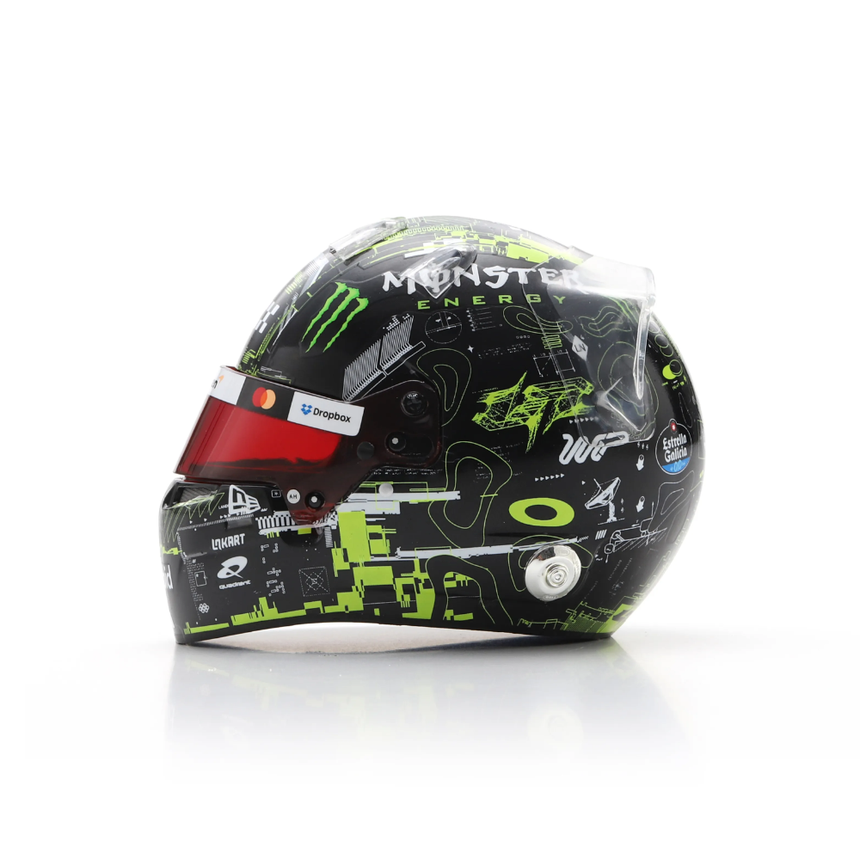 Spark Models McLaren Formula 1 Team - Lando Norris - 2025 Mini Replica Helmet Model Test Helmet 1/5 Scale