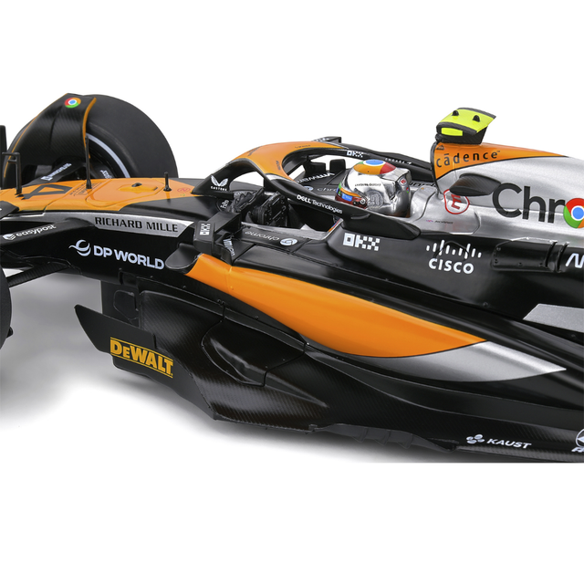 Solido F1 McLaren F1 Team MCL60 Lando Norris 2nd British GP 2023 1/43 Scale Model
