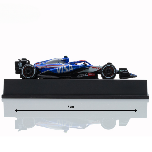 Spark Models Visa Cash App RB Formula One Team VCARB 01 No.22 2024 - Yuki Tsunoda 1/64 Scale Model