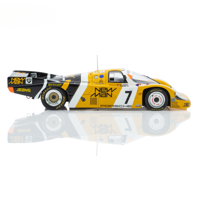 Spark Models Porsche 956B No.7 Winner 24H Le Mans 1985 "New-Man Joest Racing" - J. "Winter" - P. Barilla - K. Ludwig 1/43 Scale Model