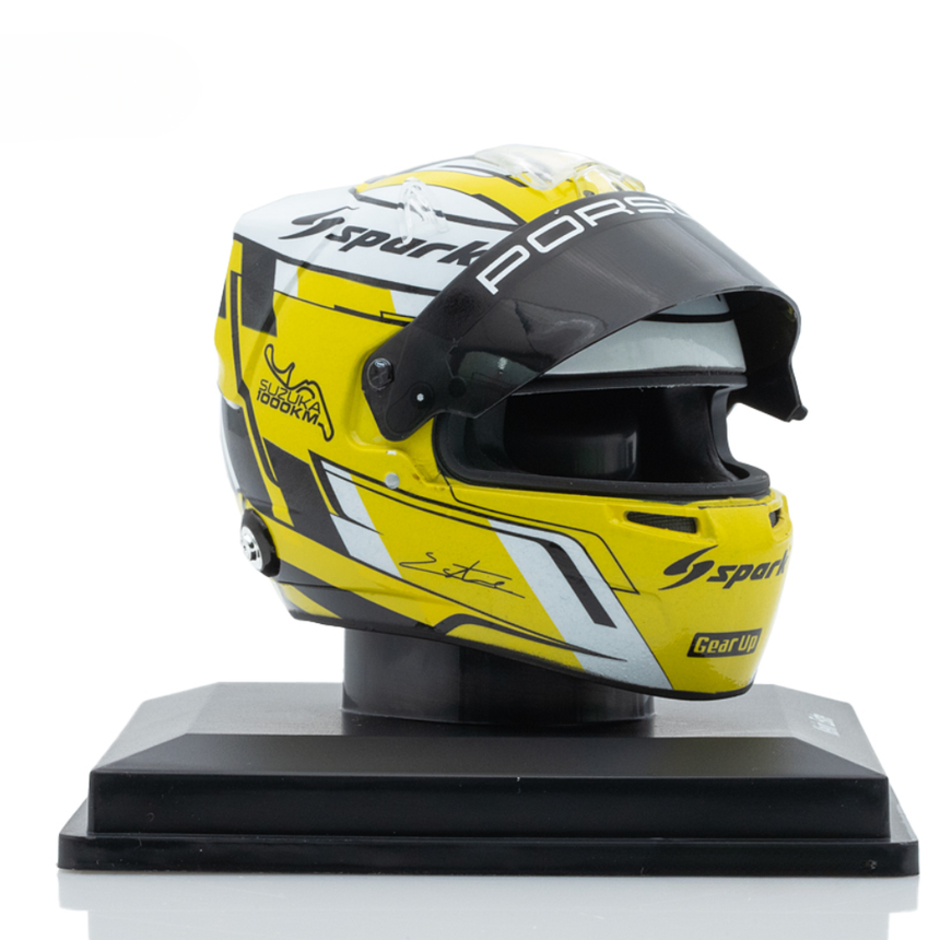 Spark Models F1 Kevin Estre - Suzuka 1000km 2025 Mini Replica Helmet 1/5 Scale Model