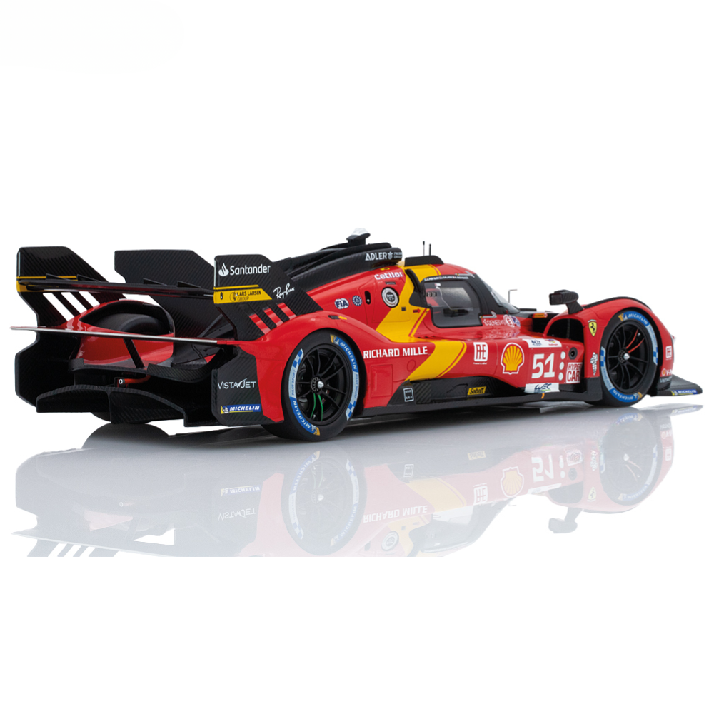 LookSmart Ferrari 499P No.51 FERRARI - AF CORSE Winner 24H Le Mans 2023 - A. Pier Guidi - J. Calado - A. Giovinazzi 1/18 Scale Model
